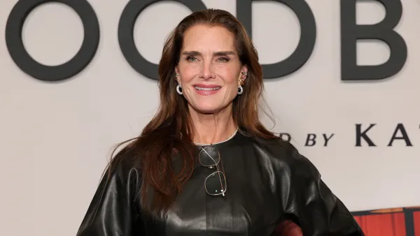 NEW YORK, NEW YORK - DECEMBER 08: Brooke Shields attends Netflix's "Goodbye June" New York Screening at Whitby Hotel on December 08, 2025 in New York City. (Photo by Dia Dipasupil/WireImage)