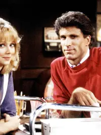 Shelley Long and Ted Danson in Cheers
