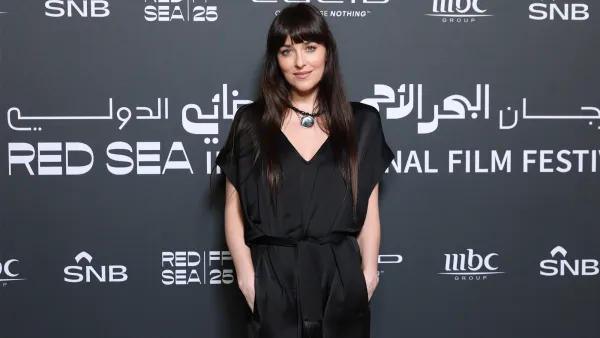 Dakota Johnson Sports Bra