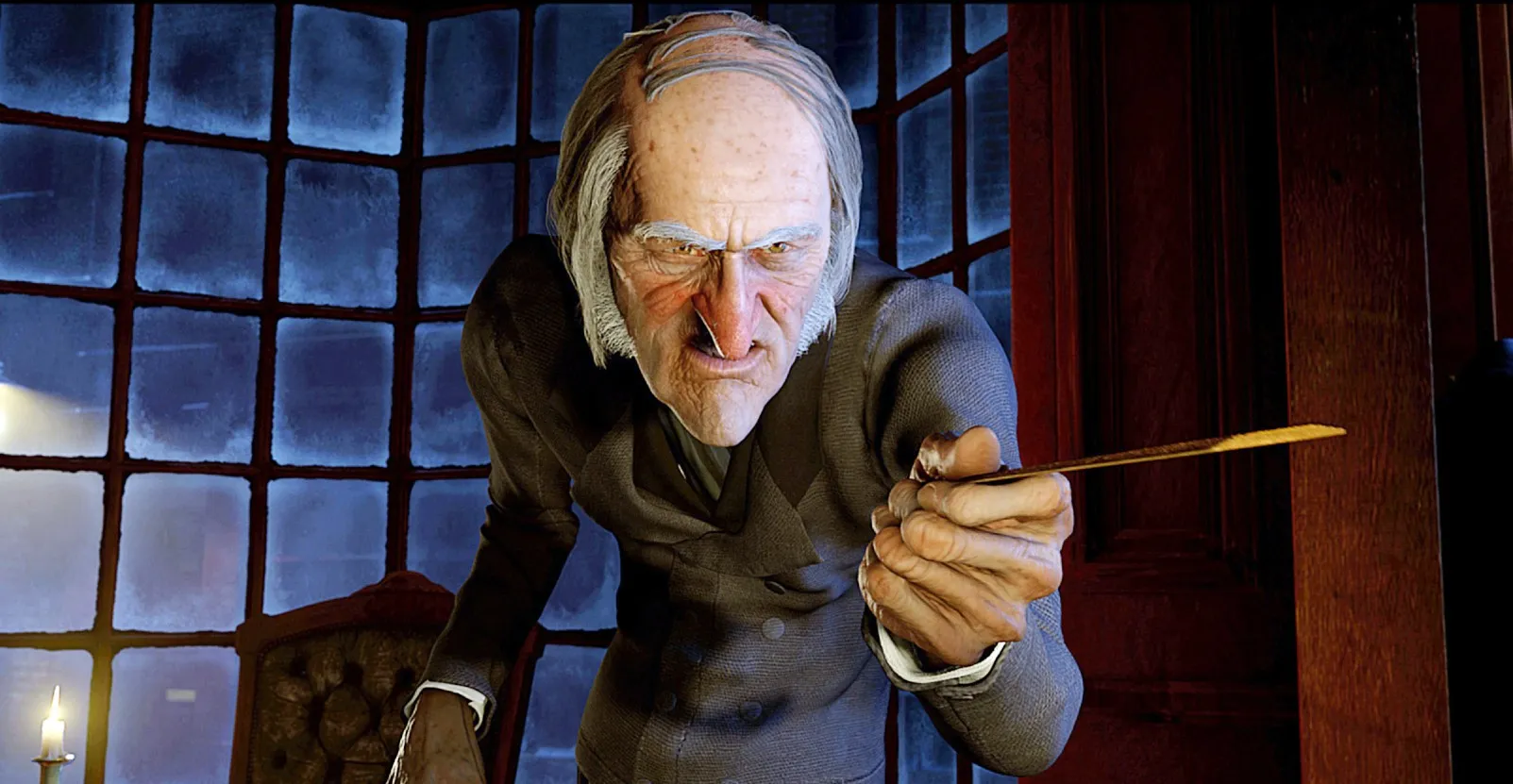Jim Carrey in DIsney's A Christmas Carol