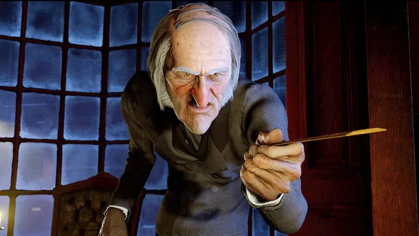 Jim Carrey in DIsney's A Christmas Carol