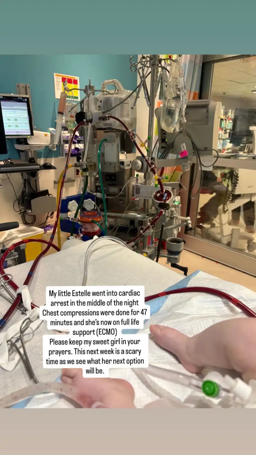 Influencer Estee Williams 3 Month Old Baby on Full Life Support After Going Into Cardiac Arrest