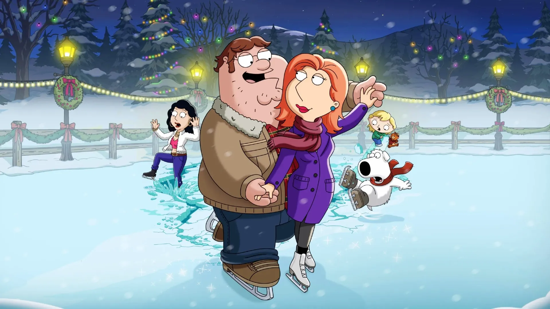 The cast of Family Guy Holiday Special 2025