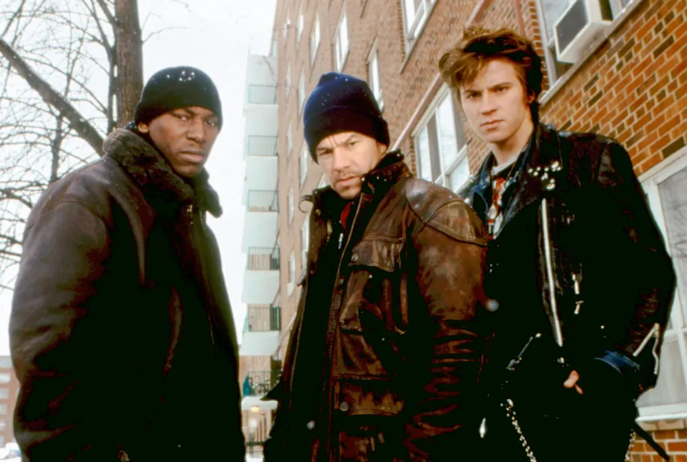 Tyrese Gibson, Mark Wahlberg and Garrett Hedlund in Four Brothers