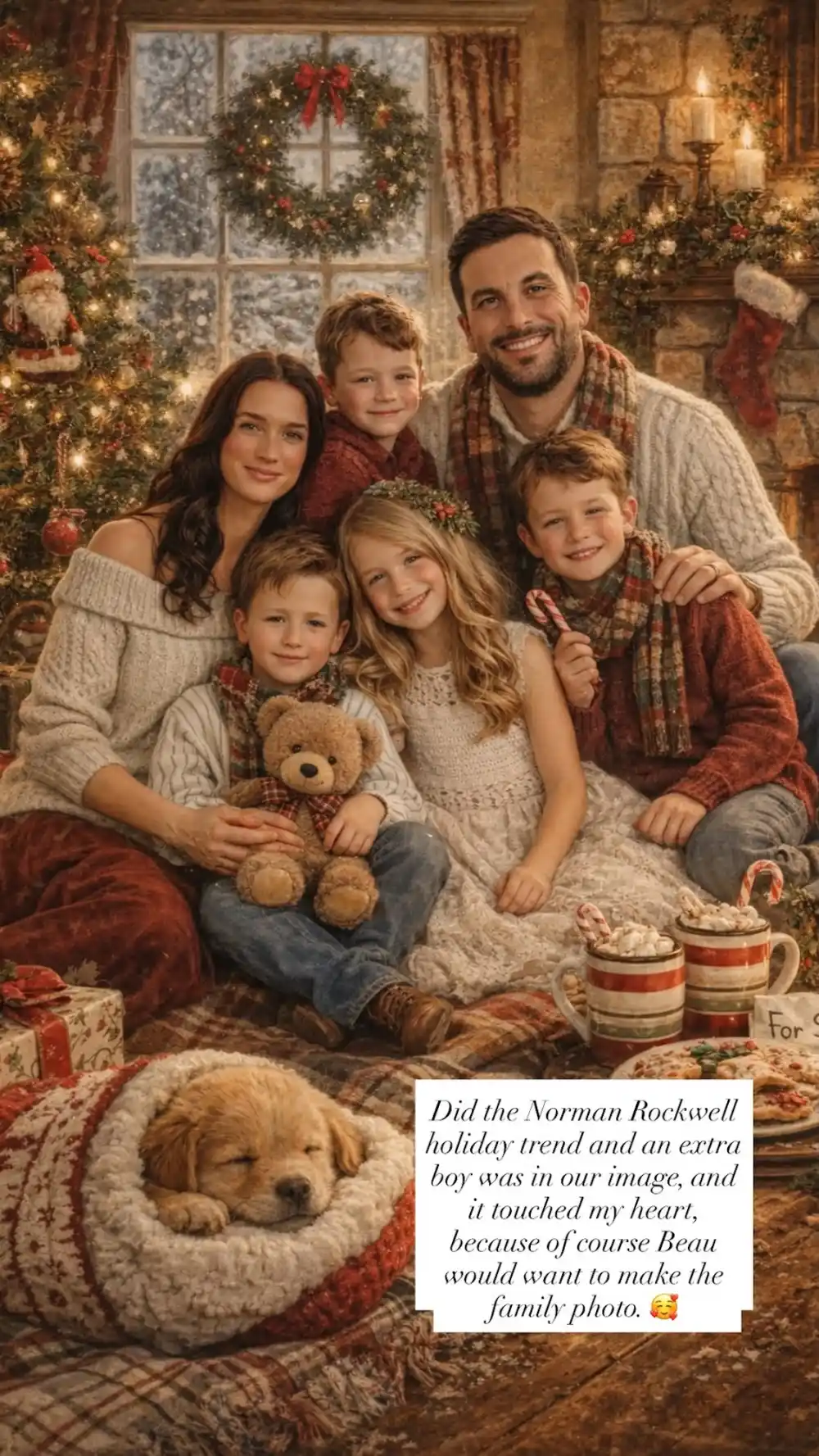 Jade Roper Says &lsquo;Extra Boy&rsquo; Appeared in Faux Family Pic: &lsquo;Of Course Beau Would Want to Make&rsquo; Photo