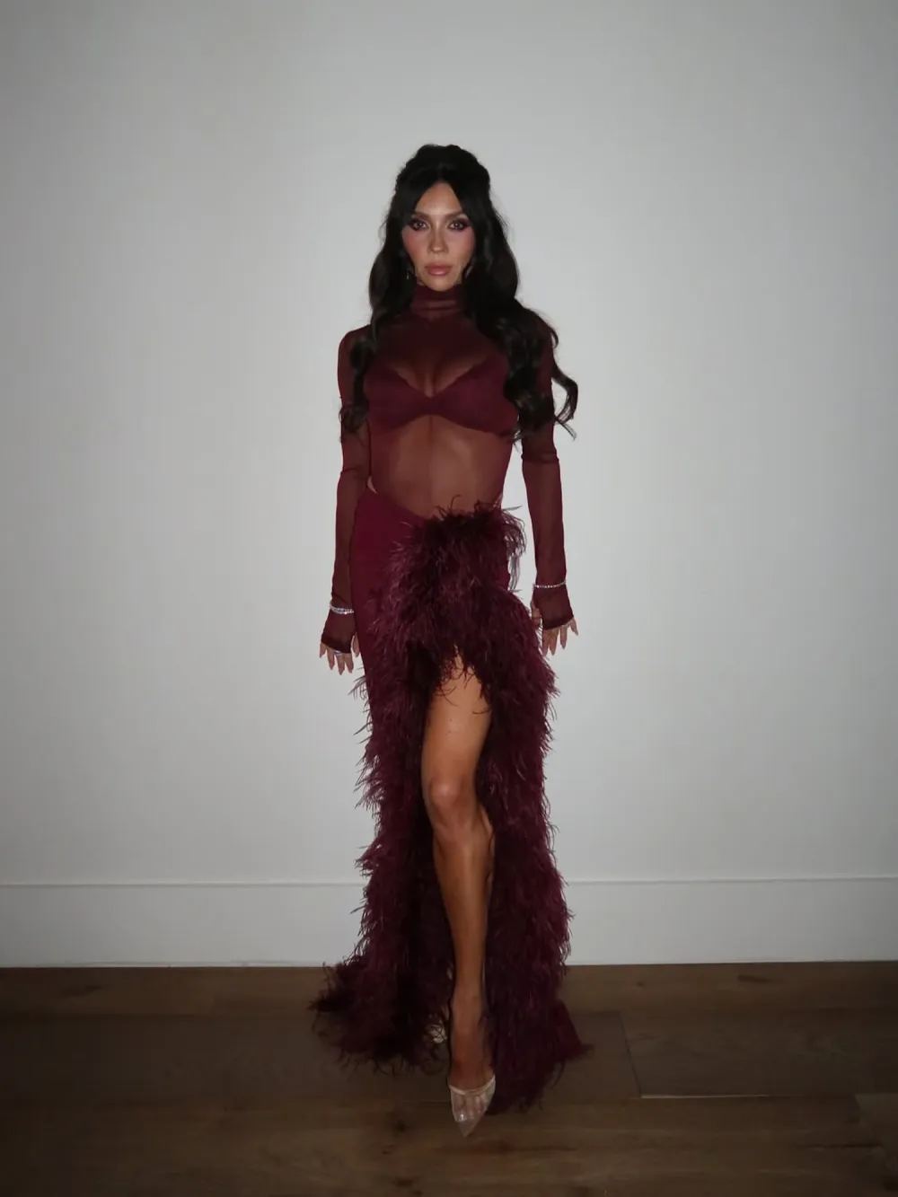 Dancing With the Stars&rsquo; Jenna Johnson Shows Off Her Curves in Naked Dress and Sexy Lace Bra