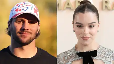 Josh Allen and Hailee Steinfeld