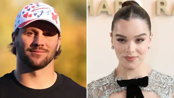 Josh Allen and Hailee Steinfeld