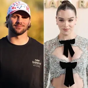 Josh Allen and Hailee Steinfeld