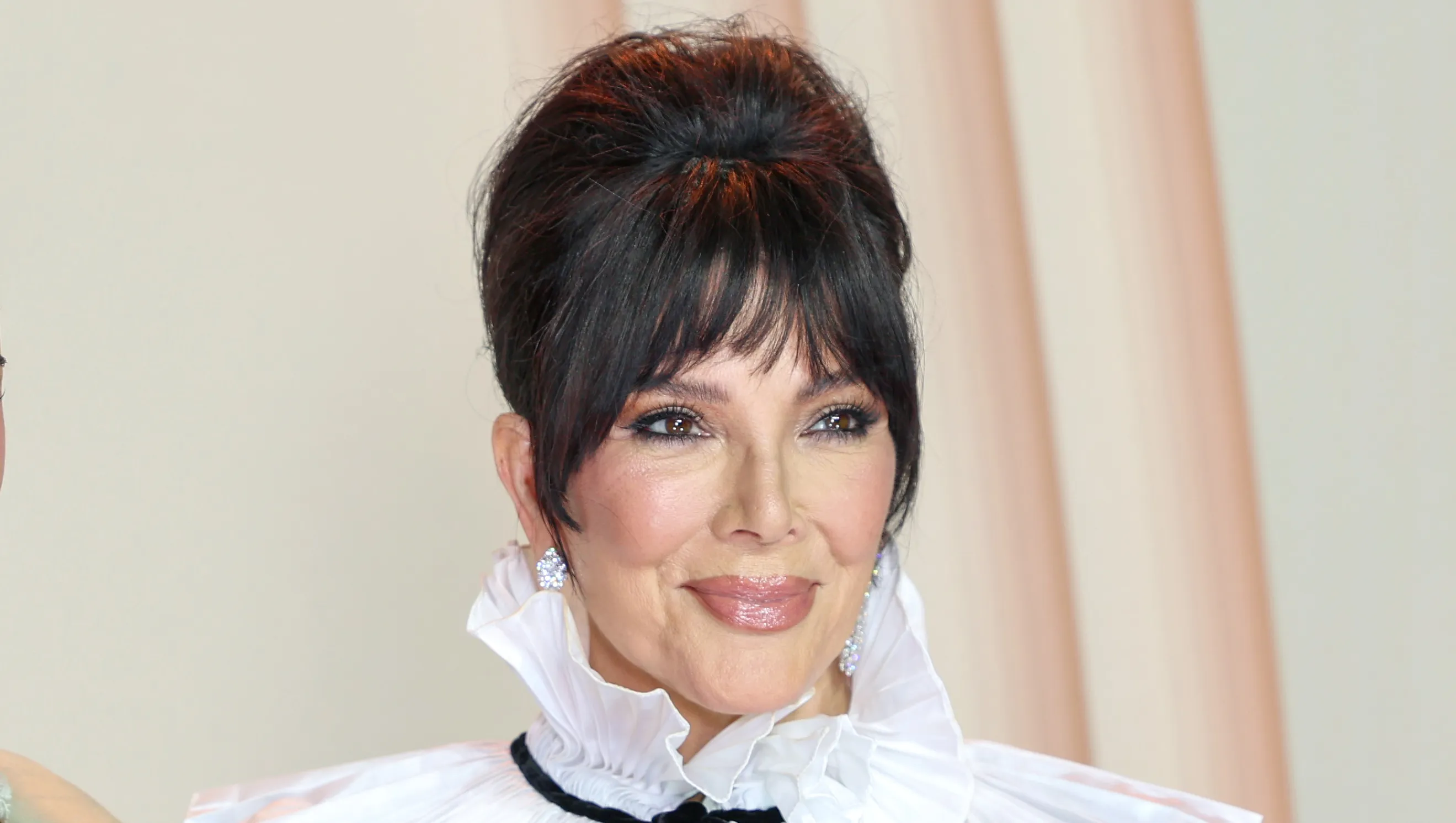 PARIS, FRANCE - OCTOBER 21: Kim Kardashian and Kris Jenner attend the "All's Fair" Disney+ Premiere at Maison de La Chimie on October 21, 2025 in Paris, France. (Photo by Pascal Le Segretain/Getty Images)