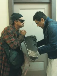 Leonardo DiCaprio and Benicio Del Toro in One Battle After Another