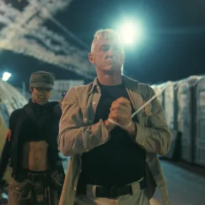 Teyana Taylor and Sean Penn in One Battle After Another