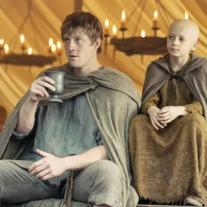 Peter Claffey and Dexter Sol Ansell in A Knight of the Seven Kingdoms