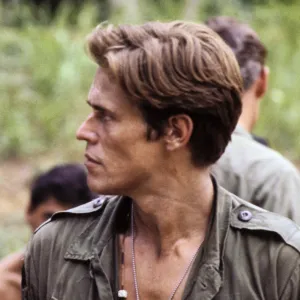Tom Berenger and Willem Dafoe in Platoon