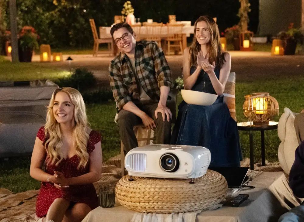 Mckenna Grace, James Franco and Allison Williams in Regretting You