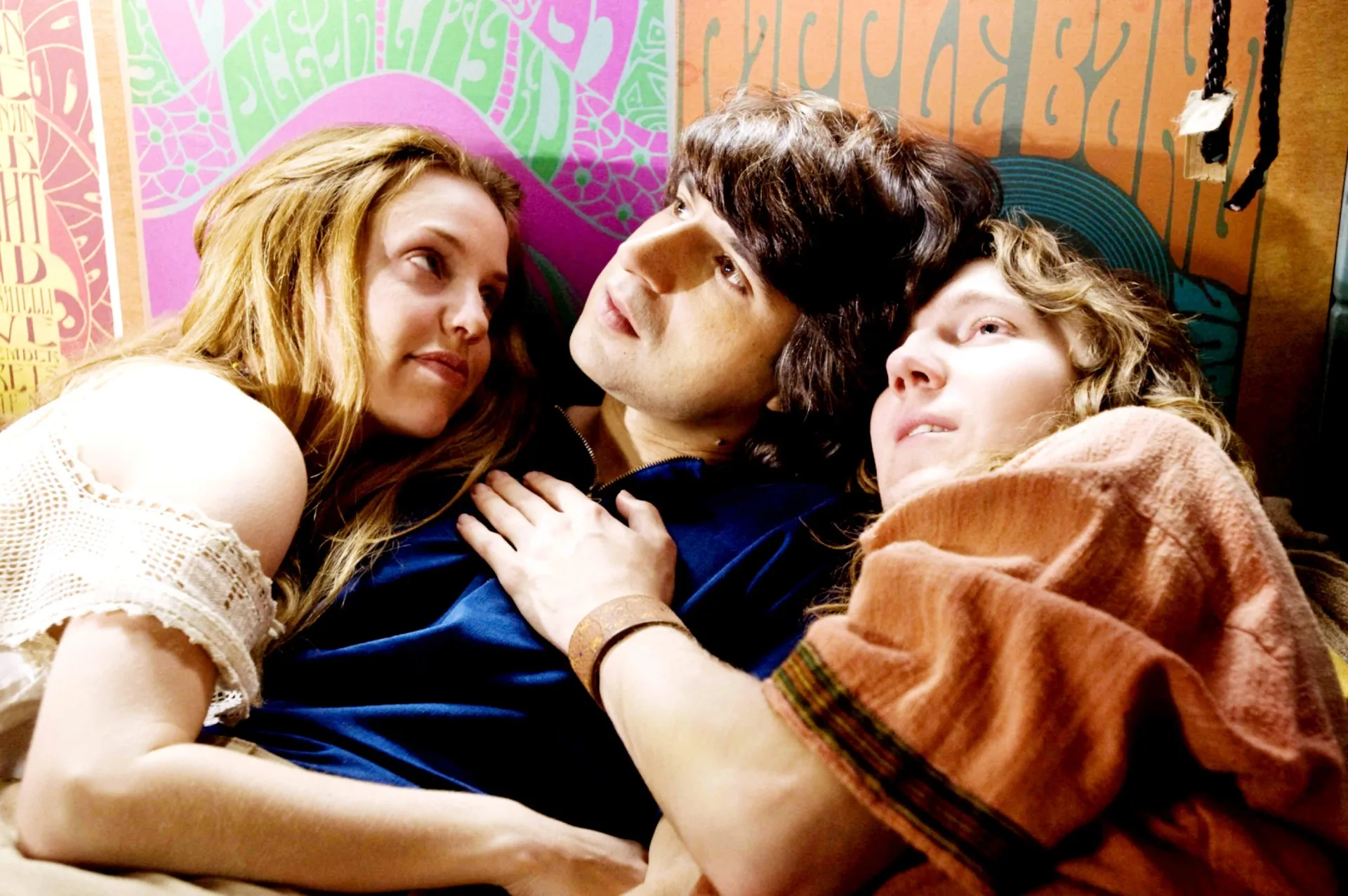 Kelli Garner, Michael Zegen and Paul Dano in Taking Woodstock