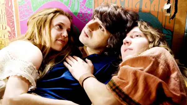 Kelli Garner, Michael Zegen and Paul Dano in Taking Woodstock