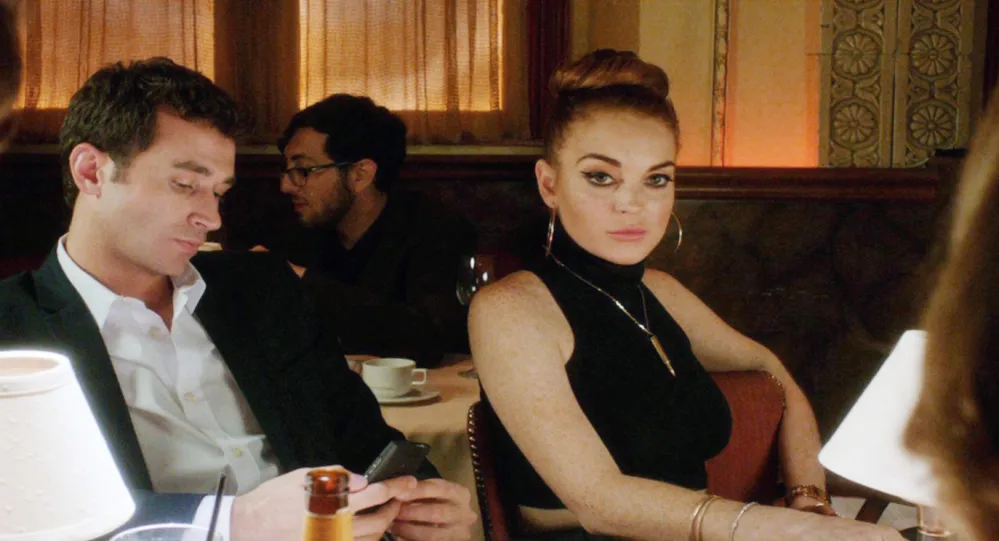 James Deen and Miley Cyrus in The Canyons