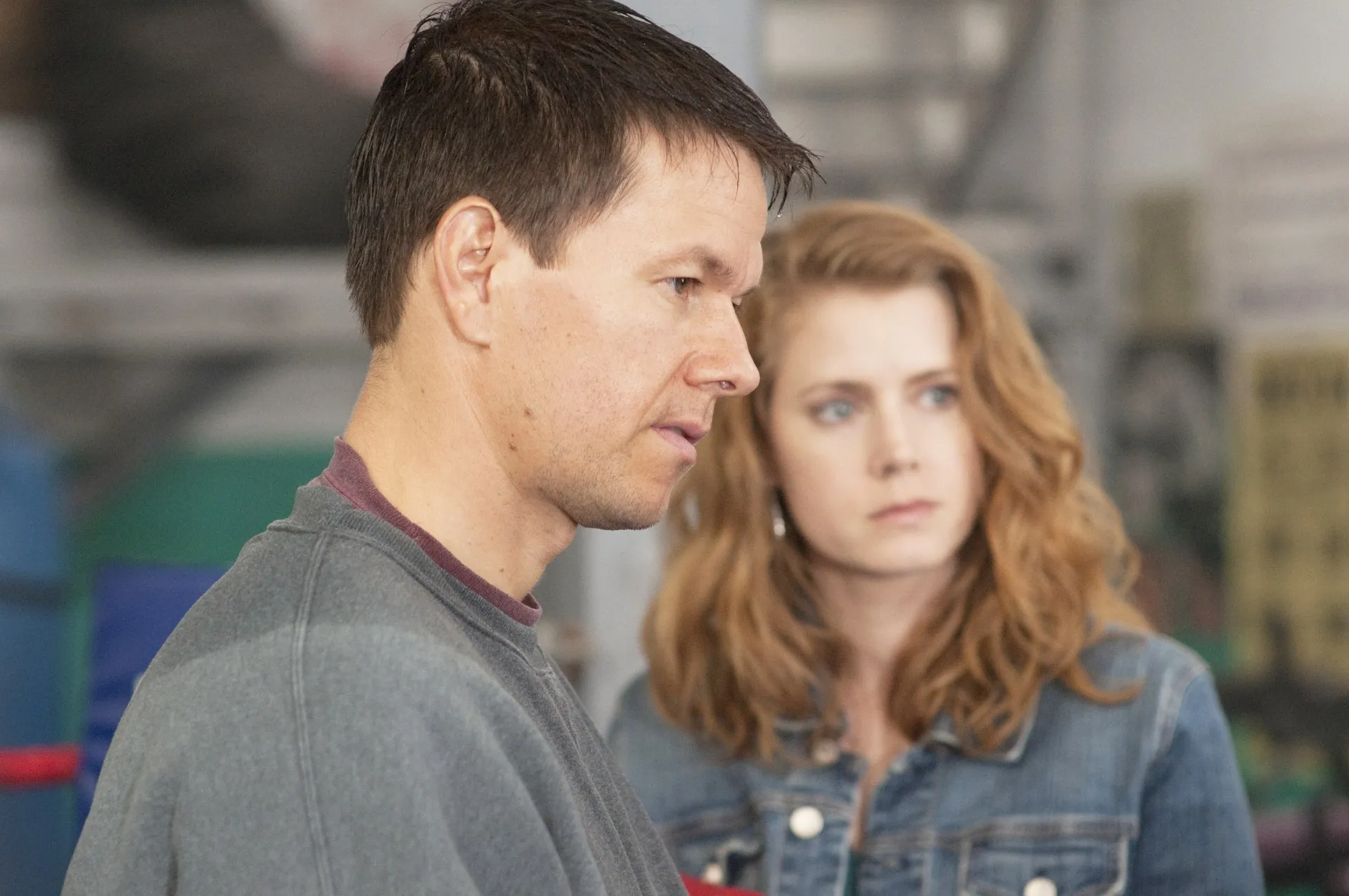 Mark Wahlberg and Amy Adams in The Fighter