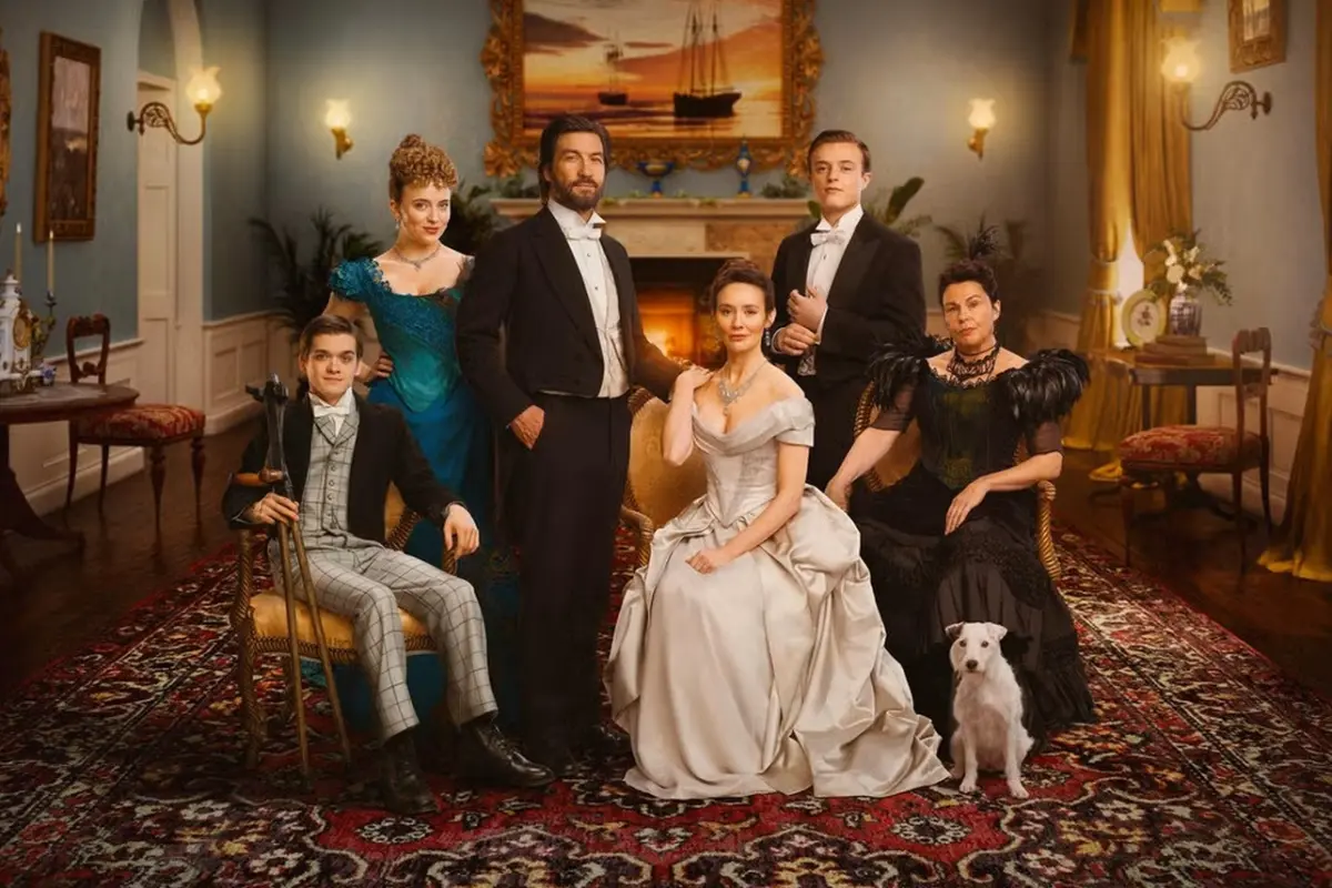 The cast of The Hardacres