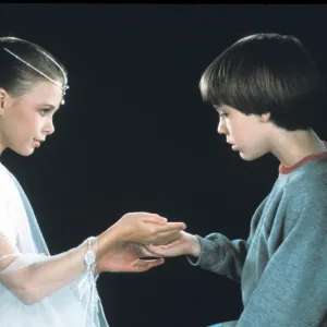 Tami Stronach and Barret Oliver in The NeverEnding Story