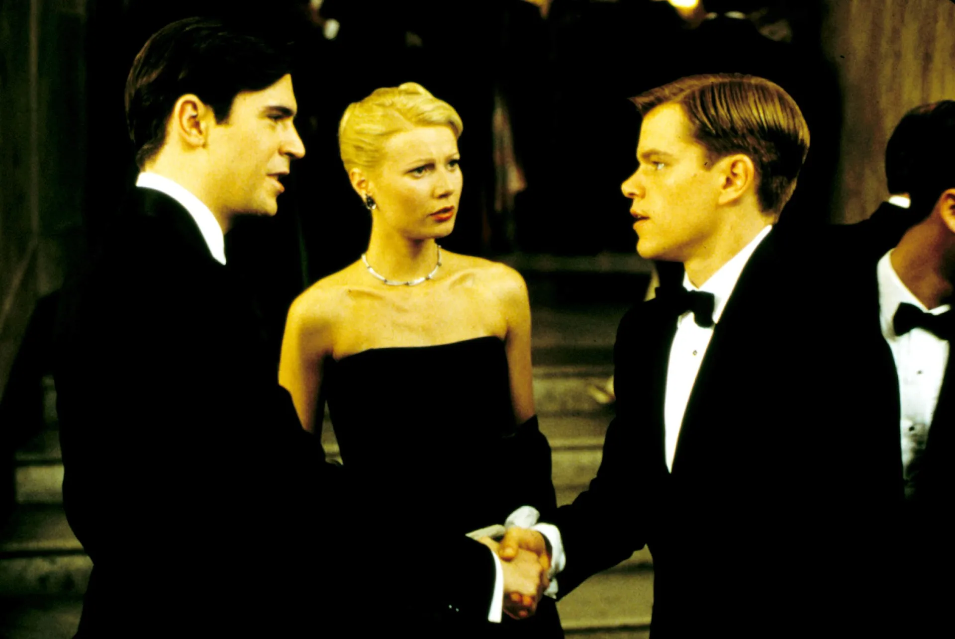 Jack Davenport, Matt Damon and Gwyneth Paltrow in The Talented Mr. Ripley