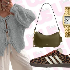 Jeans, Sweater, Bag, Sneakers and Watch from Amazon