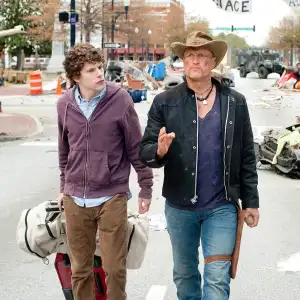 Jesse Eisenberg and Woody Harrelson in Zombieland
