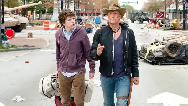 Jesse Eisenberg and Woody Harrelson in Zombieland