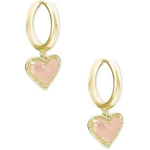 Kendra Scott Heart Earrings
