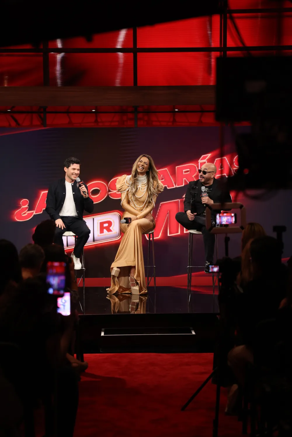 Jorge Loza, Cecilia Galliano y Lupillo Rivera