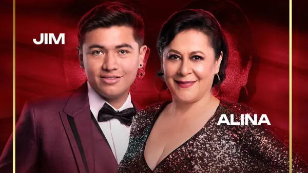 Alina Lozano y Jim Velásquez.