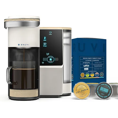 Bruvi the Bundle Single-Serve Coffee System