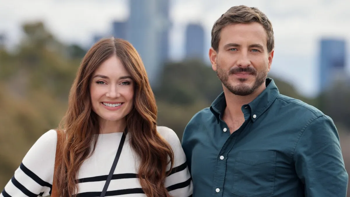 Mallory Jansen and Ryan Corr in A Melbourne Match