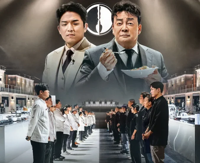 Anh Sung-jae and Paik Jong-won in Culinary Class Wars