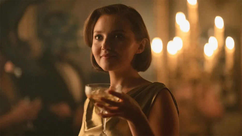 Mia McKenna-Bruce in Agatha Christie's Seven Dials