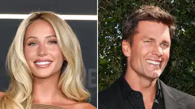 Alix Earle and Tom Brady