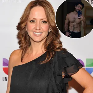 Andrea Legarreta y Luis Carlos Origel