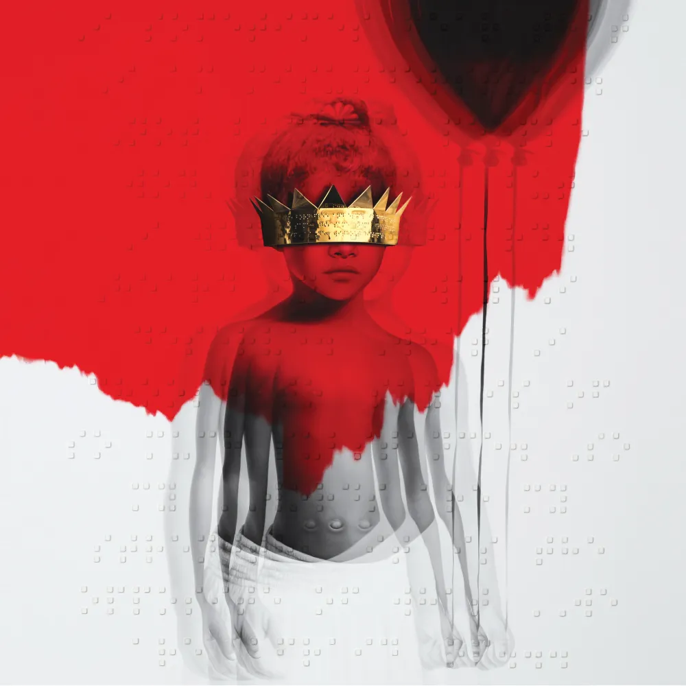 Rihanna's "Anti" album cover