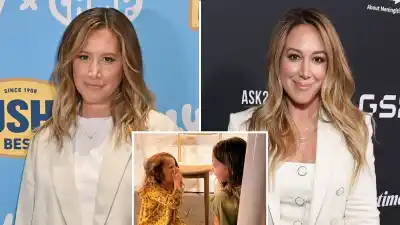 Ashley Tisdale and Haylie Duff Have Playdate With Kids Amid Mom Group Drama