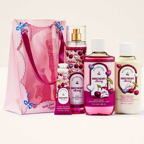 Bath & Body Works Sweetheart Cherry Set