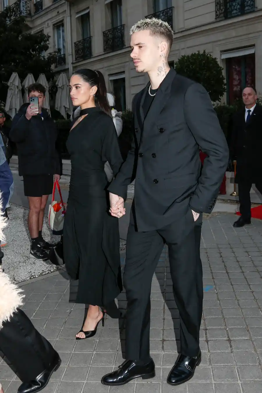 Beckham Family Spotted During Paris Fashion Week Amid Brooklyn Drama Slide 8