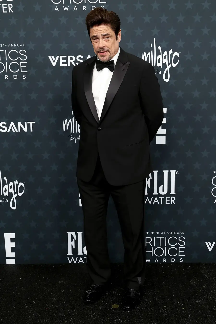 Benicio del Toro Red Carpet Arrival 2026 Critics Choice Awards