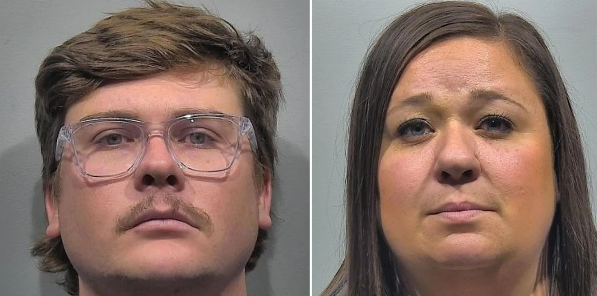 Brady Burr and Abby Bradstreet Mugshot Kansas Toddler Forced Outside in Freezing Cold in Underwear as Christmas Punishment
