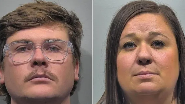 Brady Burr and Abby Bradstreet Mugshot Kansas Toddler Forced Outside in Freezing Cold in Underwear as Christmas Punishment