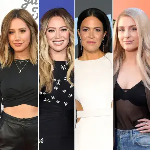 Breaking Down Ashley Tisdale Mom Group Drama Hilary Duff Mandy Moore Meghan Trainor