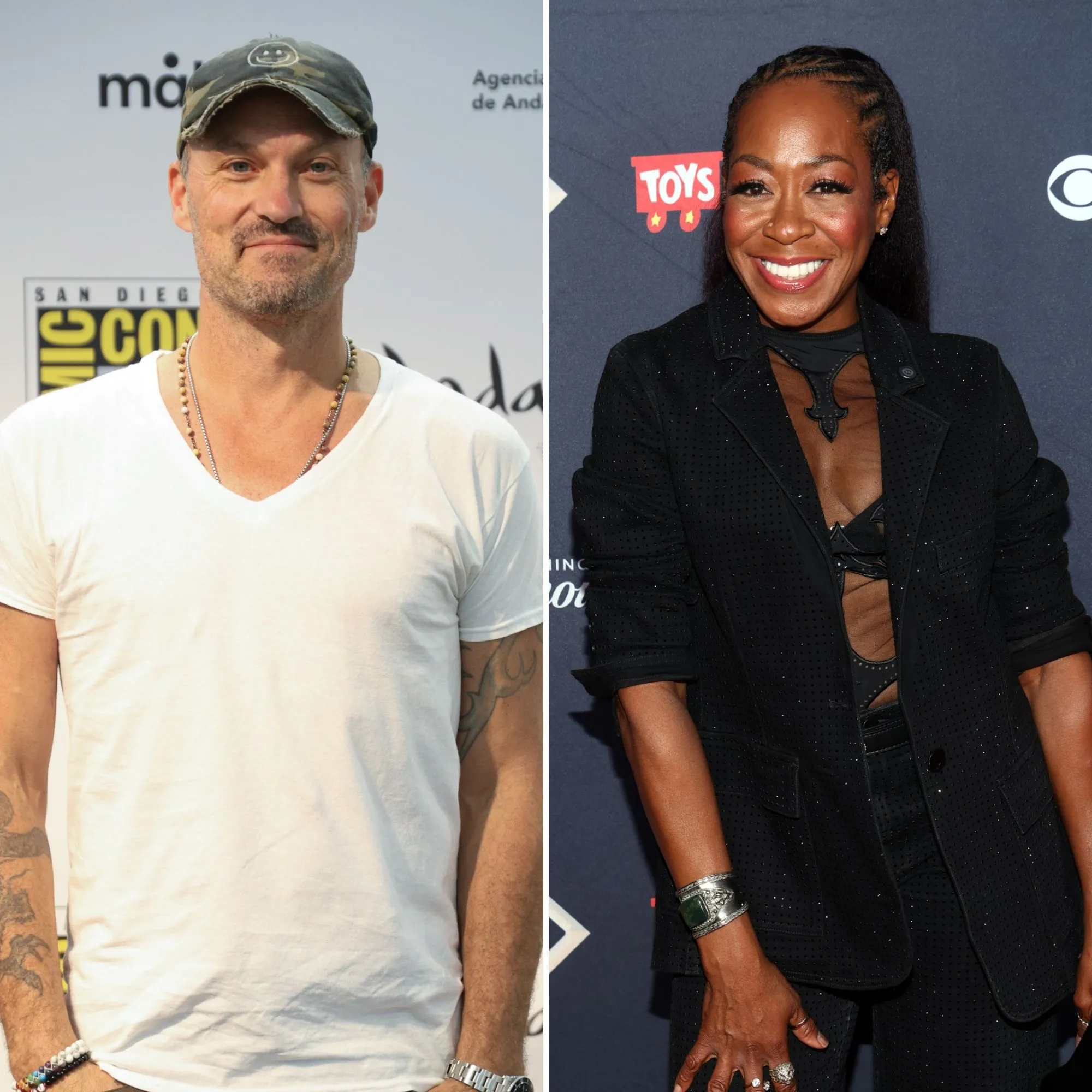 Brian Austin Green Secret Romance With Martin Star Tichina Arnold Triggered His Insecurities