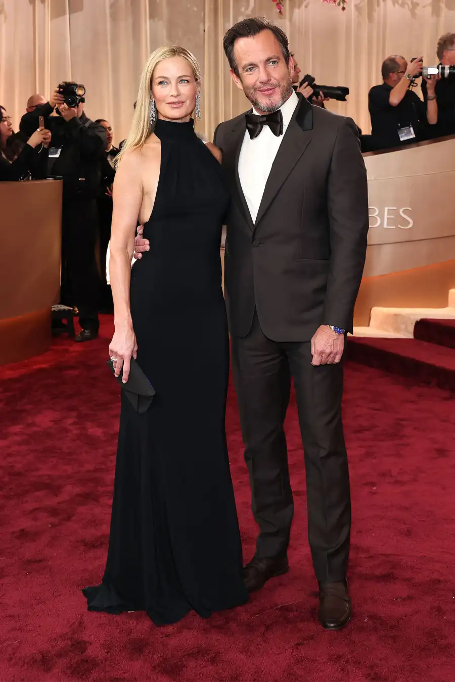 Carolyn Murphy and Will Arnett Red Carpet Arrival Golden Globes 2026