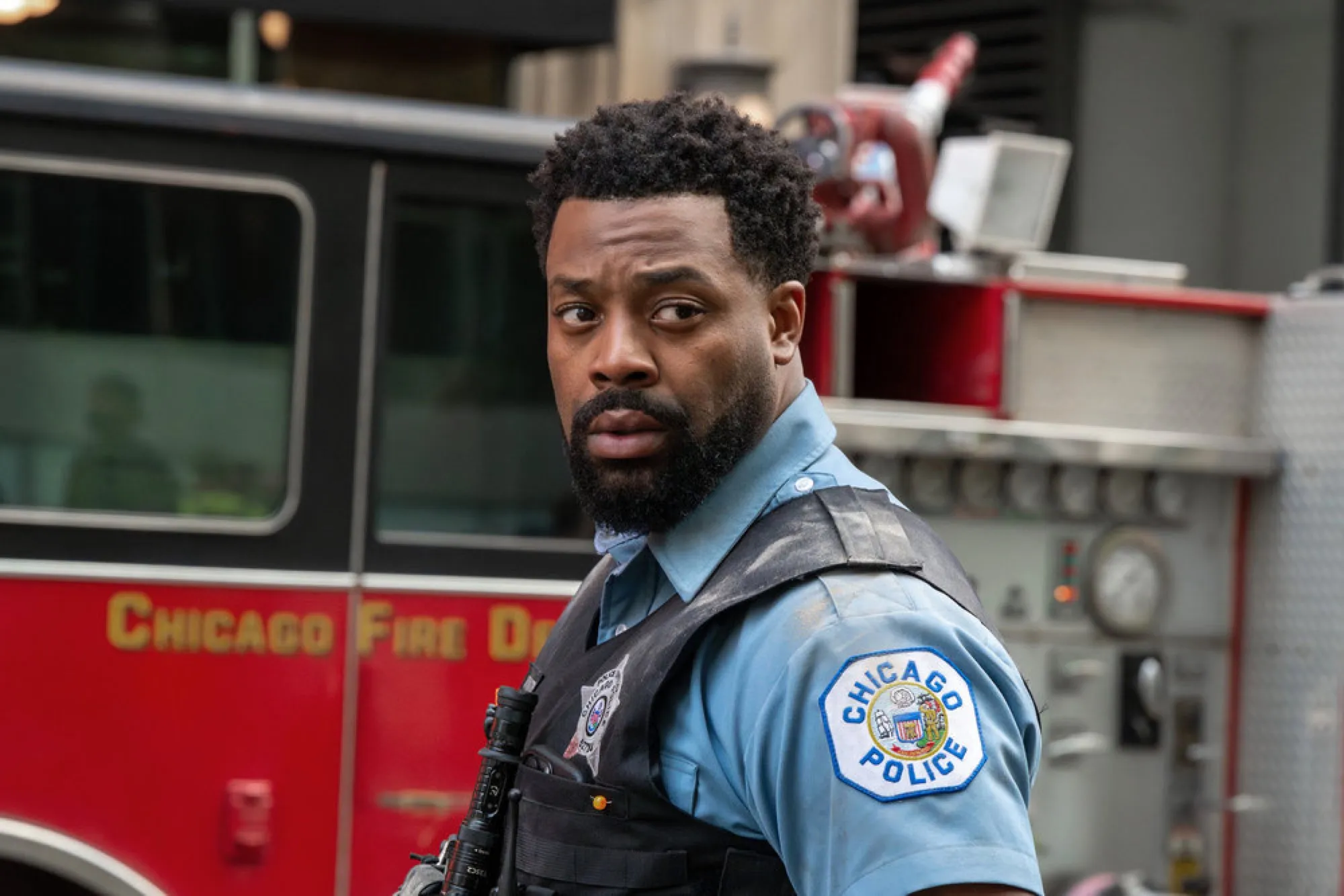 Chicago PD LaRoyce Hawkins Sounds Off on Surprise Baby News for Spoiler That Makes Him Nervous