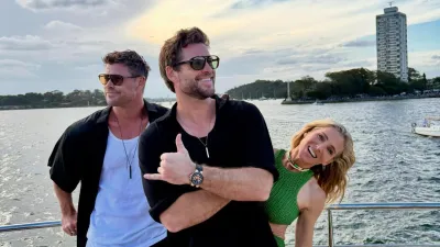 Chris Hemsworth IG How Stars Rang in 2026